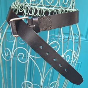Genuine Leather Belt Western Belt Timberland Belt Real Leather 32